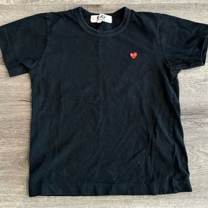 Comme des garcons women’s tee size Small